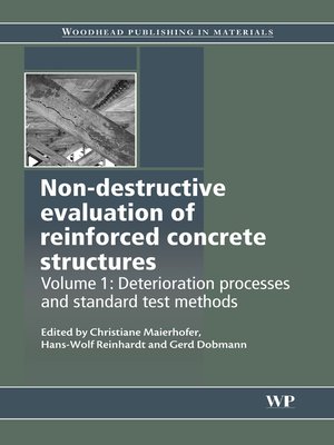 cover image of Non-Destructive Evaluation of Reinforced Concrete Structures